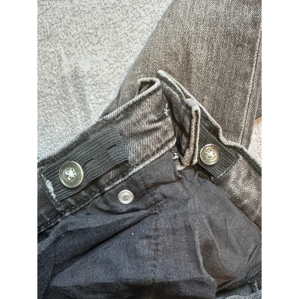 Old‎ Navy Slim Fit Jeans Boys 14 Gray Wash Denim 360 Stretch Built-In Tough